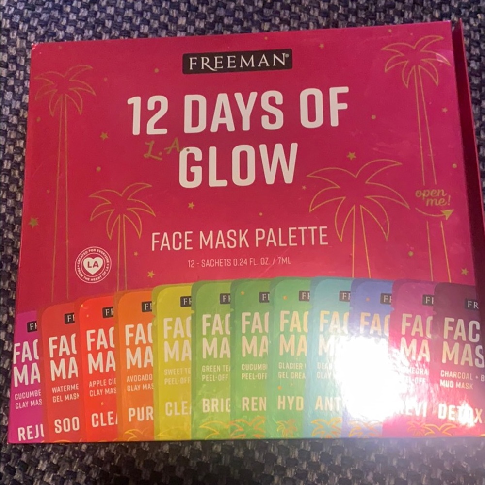 Freeman 12 days of glow face masks